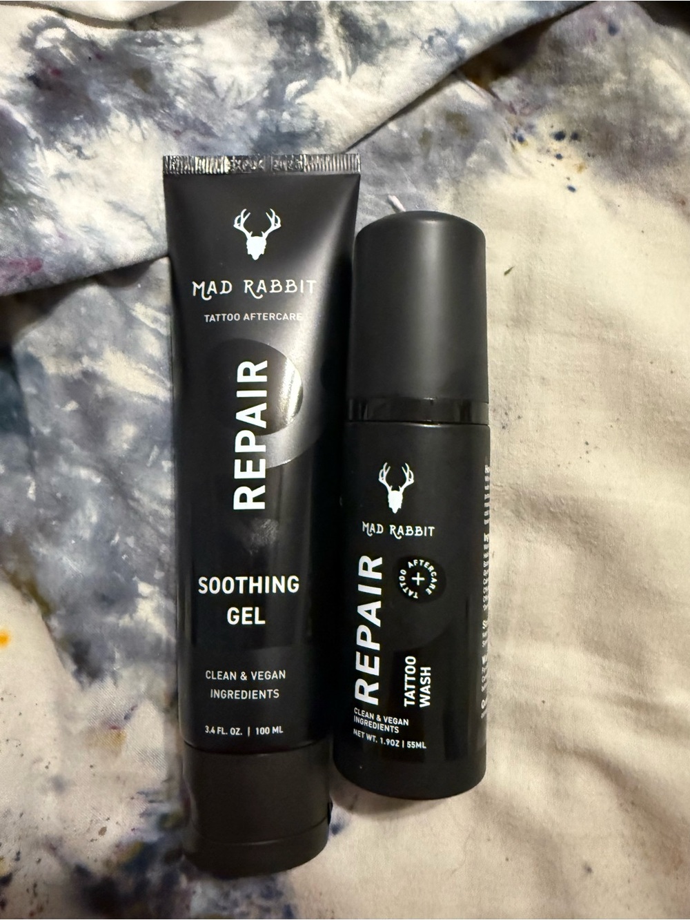 Repair Soothing Gel & Tattoo Wash - Black